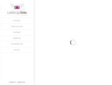 Tablet Screenshot of lieblingsfoto.net